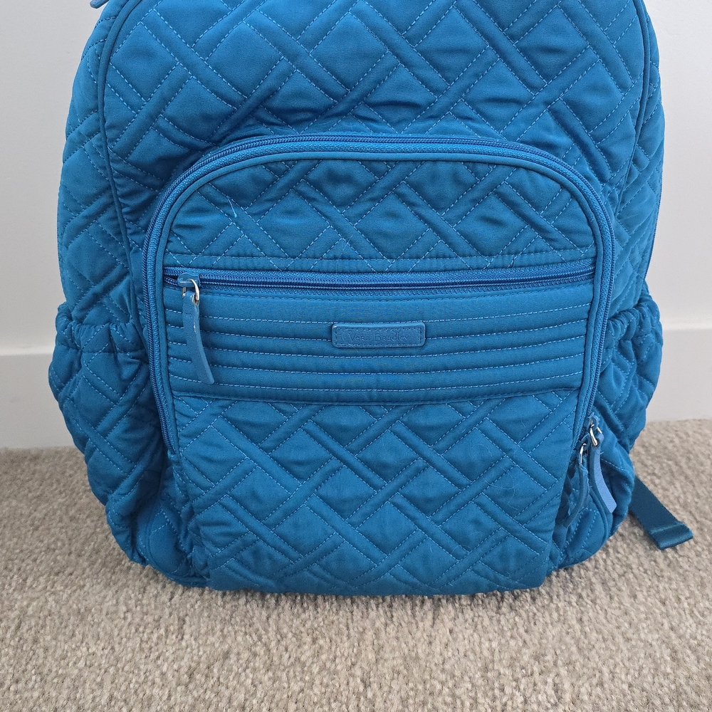 Vera Bradley Quilted Bright Turquoise Shoulder Bag